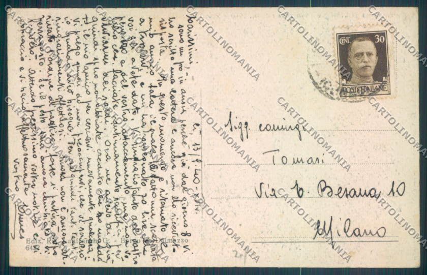 Cuneo Limone Piemonte cartolina ZB2584 – retro