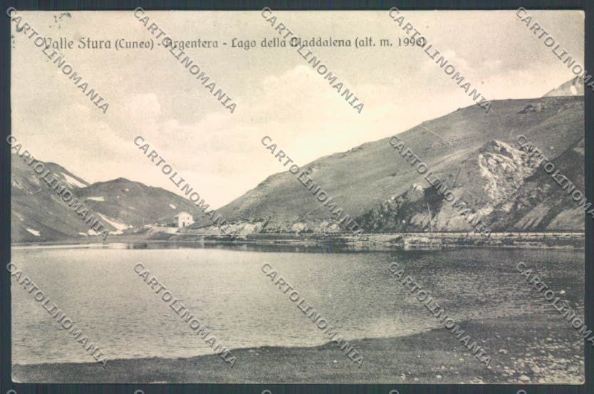Cuneo Argentera Lago Maddalena cartolina ZB2593 – fronte