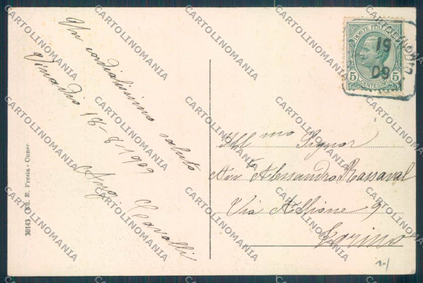 Cuneo Argentera Lago Maddalena cartolina ZB2593 – retro