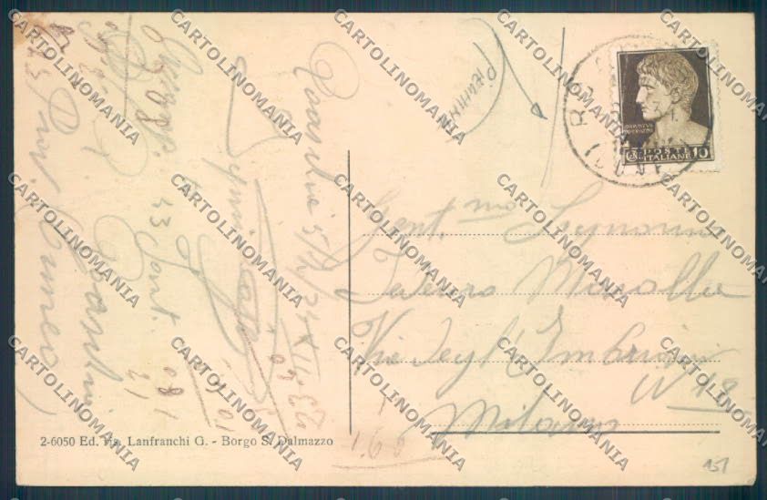 Cuneo Roaschia PIEGHINA cartolina ZB2601 – retro