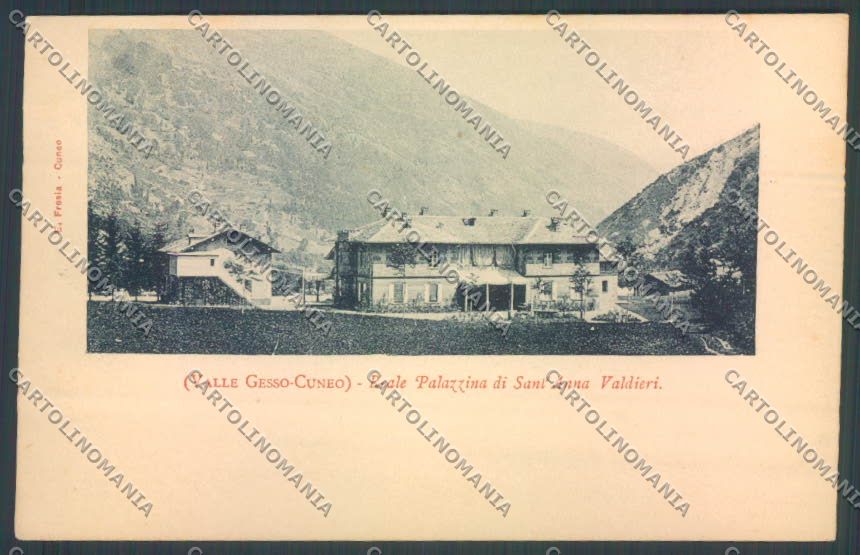 Cuneo Valdieri cartolina ZB2603 – fronte