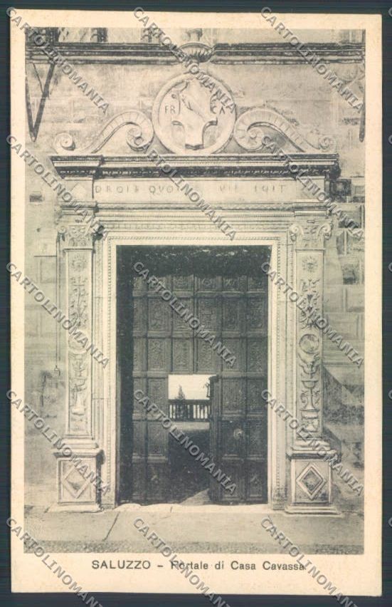 Cuneo Saluzzo cartolina ZB2604 – fronte