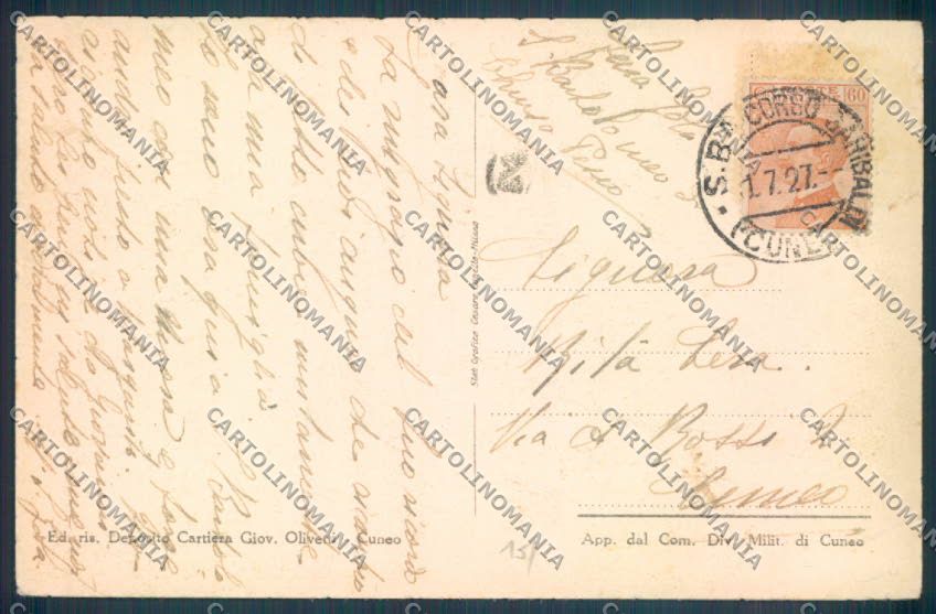 Cuneo Val Pesio Saluti da cartolina ZB2606 – retro