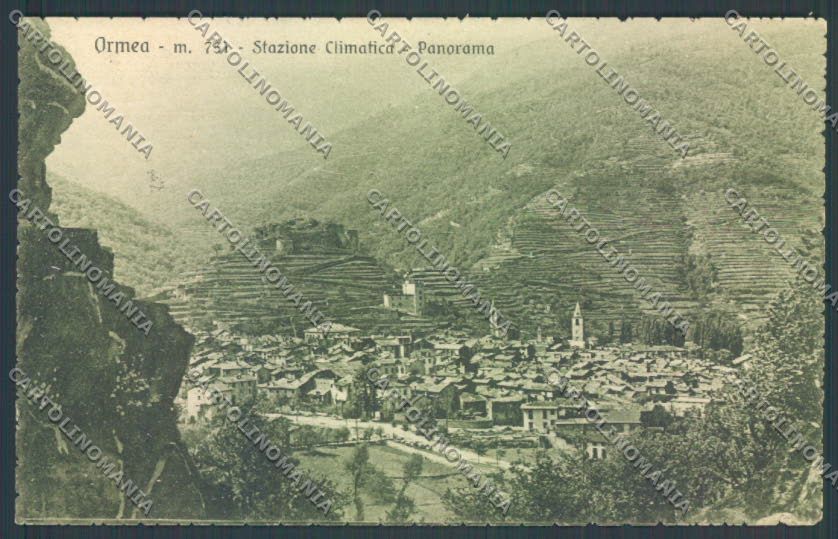 Cuneo Ormea cartolina ZB2614 – fronte