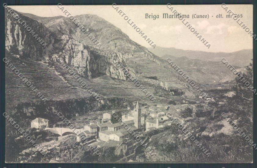 Cuneo Briga Marittima cartolina ZB2620 – fronte