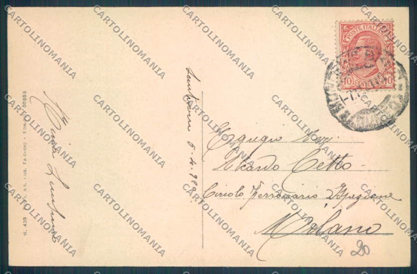 Cuneo Vicoforte cartolina ZB2623 – retro