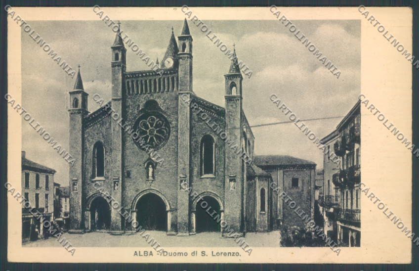 Cuneo Alba cartolina ZB2632 – fronte