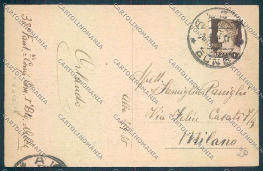 Cuneo Alba cartolina ZB2632 – retro