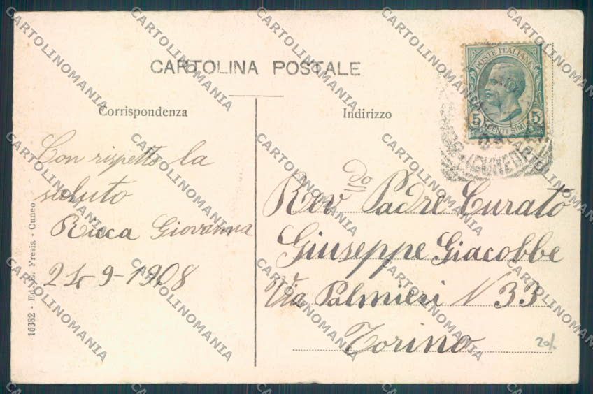 Cuneo Valle Gesso cartolina ZB2642 – retro