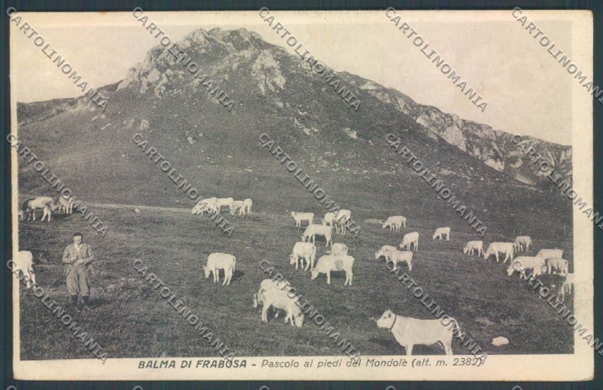 Cuneo Frabosa Soprana Balma Pascolo cartolina ZB2656 – fronte