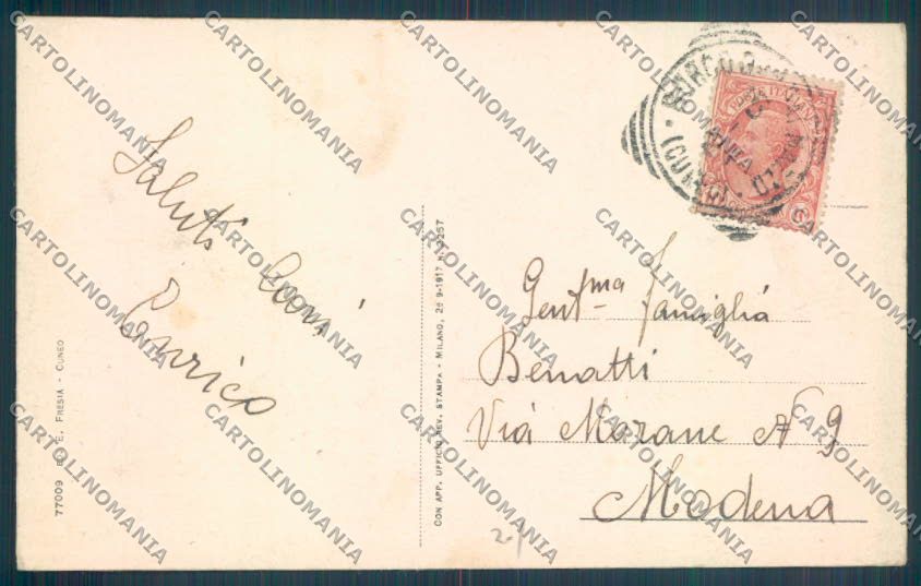 Cuneo Borgo San Dalmazzo cartolina ZB2657 – retro