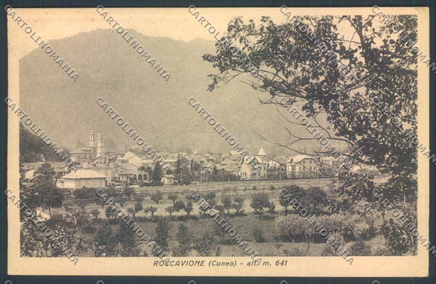 Cuneo Roccavione cartolina ZB2666 – fronte
