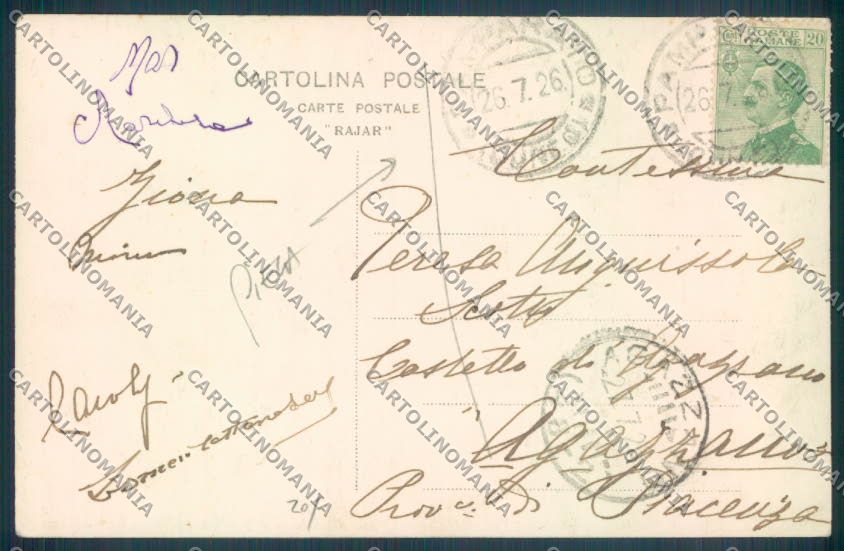 Cuneo Pamparato PIEGA Foto cartolina ZB2670 – retro