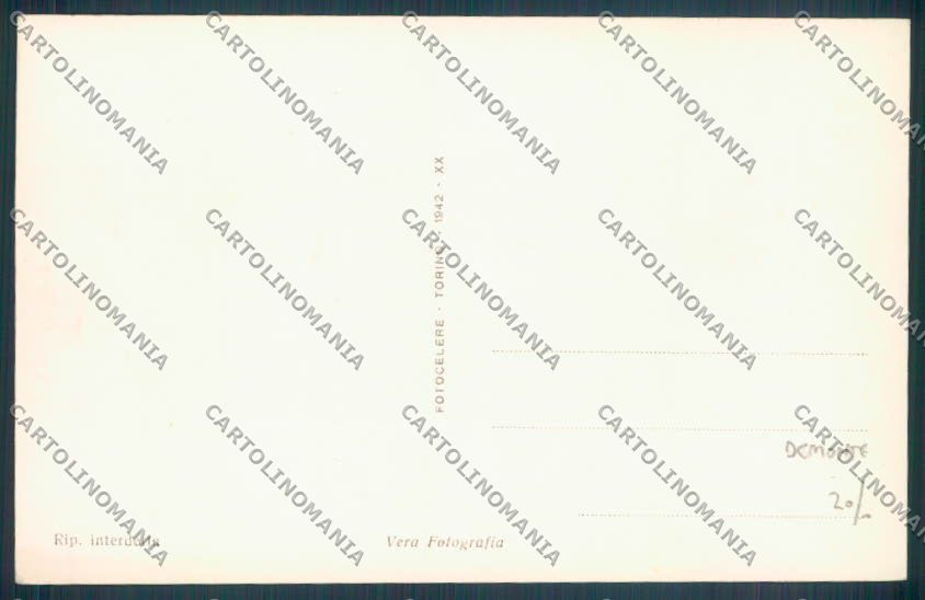 Cuneo Demonte Nevicata Foto cartolina ZB2671 – retro