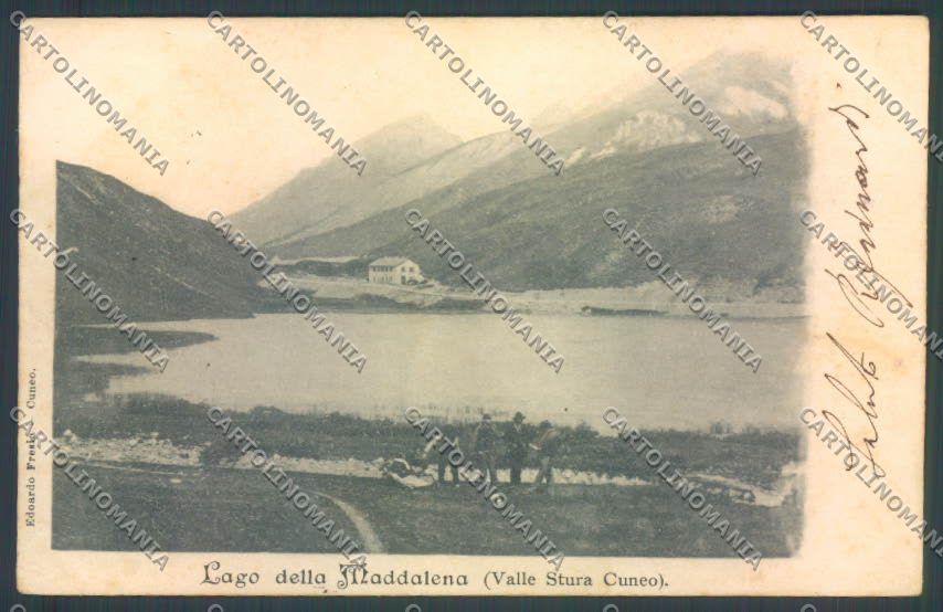 Cuneo Valle Stura Lago Maddalena cartolina ZB2677 – fronte