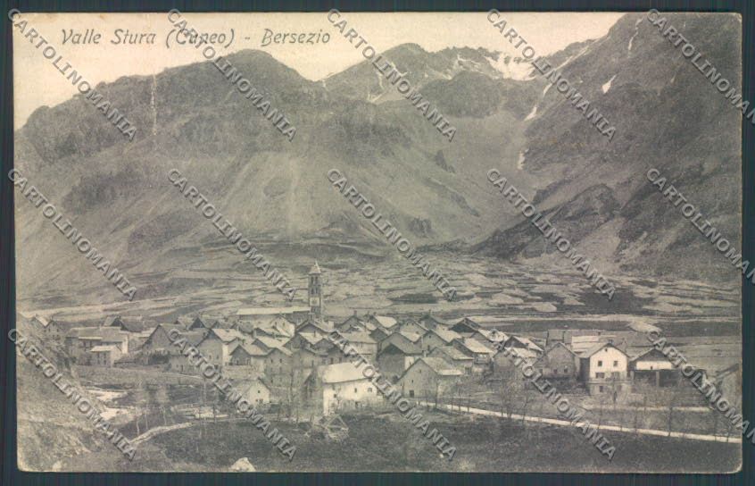 Cuneo Bersezio PIEGHINE cartolina ZB2679 – fronte