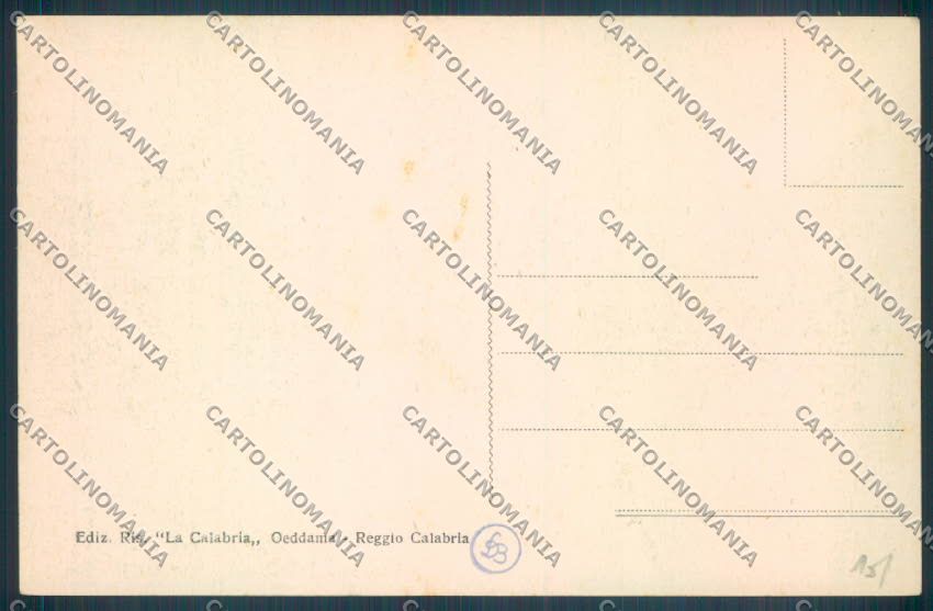Reggio Calabria Città cartolina ZB2685 – retro