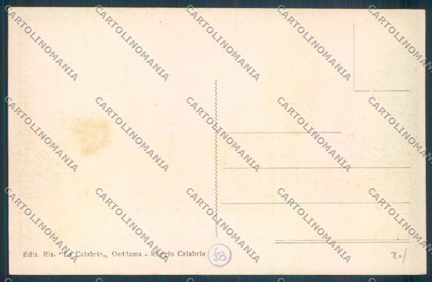 Reggio Calabria Città cartolina ZB2691 – retro