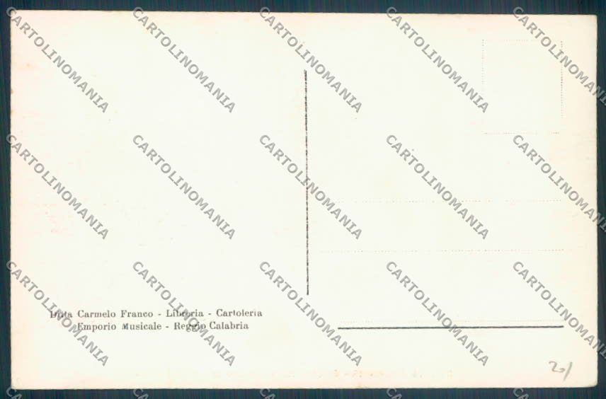 Reggio Calabria Città Foto cartolina ZB2702 – retro