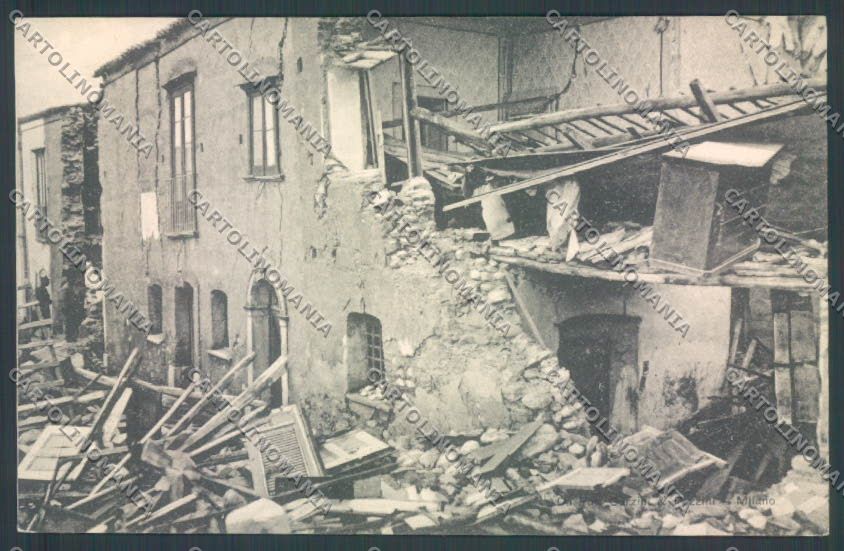 Reggio Calabria Città Terremoto cartolina ZB2727 – fronte