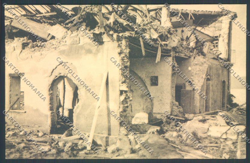 Reggio Calabria Città Terremoto cartolina ZB2731 – fronte