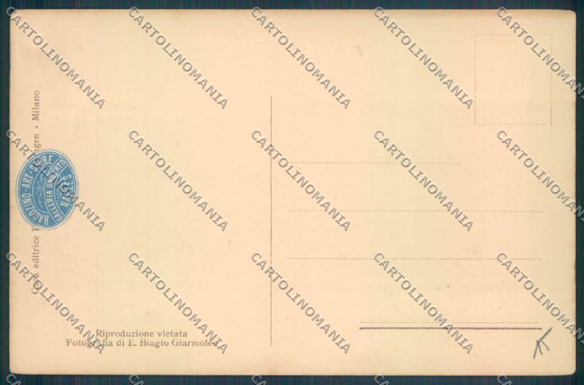Reggio Calabria Città Terremoto cartolina ZB2738 – retro