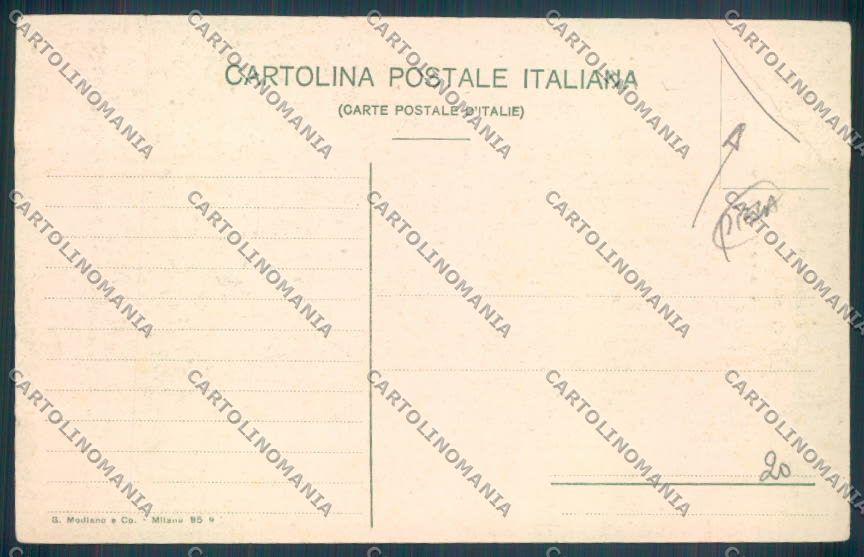 Vibo Valentia Parghelia Terremoto PIEGA cartolina ZB2747 – retro