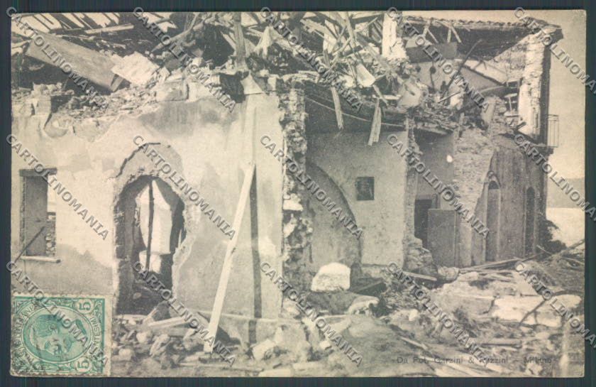 Reggio Calabria Città Terremoto cartolina ZB2758 – fronte