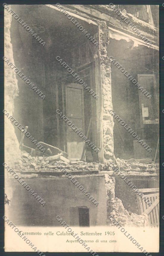 Reggio Calabria Città Terremoto cartolina ZB2761 – fronte