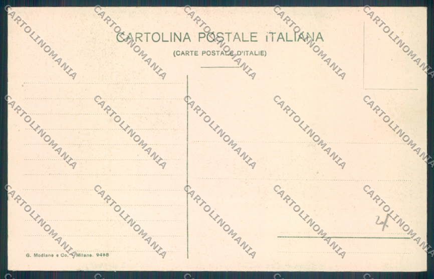 Reggio Calabria Città Terremoto cartolina ZB2761 – retro