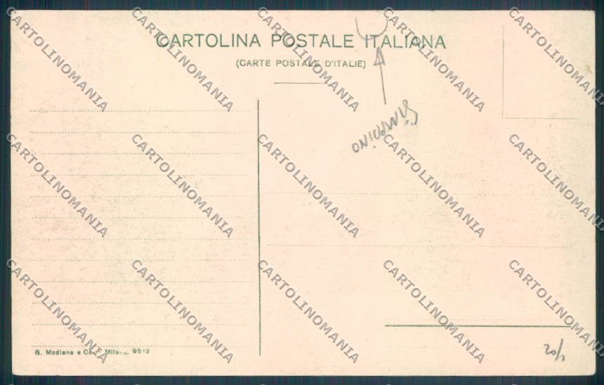 Vibo Valentia Tropea Terremoto STRAPPINO cartolina ZB2762 – retro