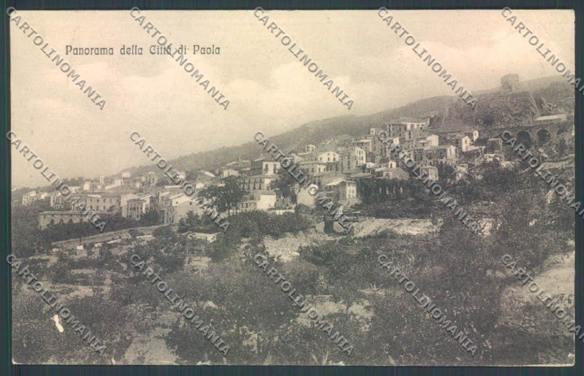 Cosenza Paola ABRASA cartolina ZB2767 – fronte