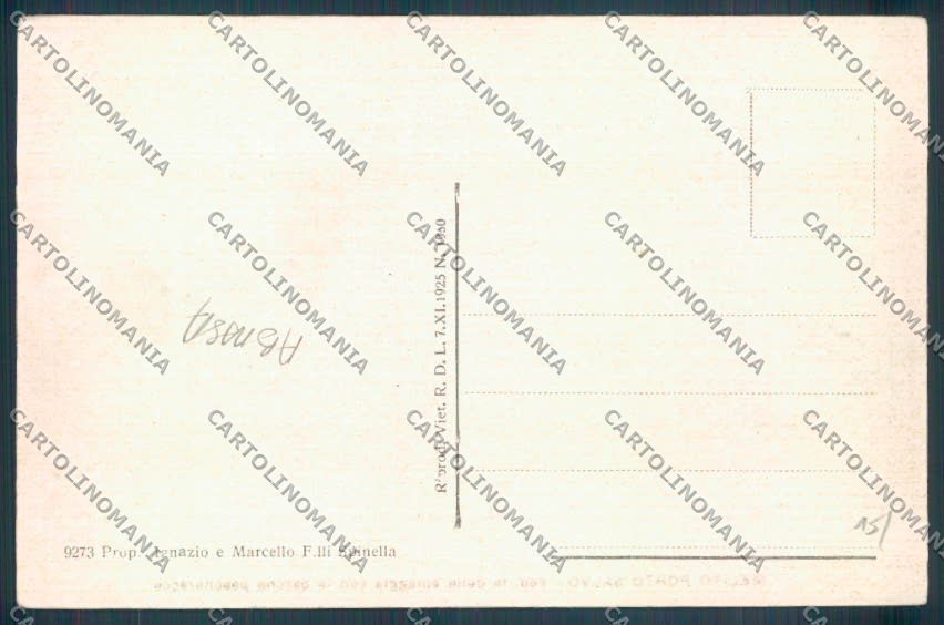 Reggio Calabria Melito di Porto Salvo Barca ABRASA cartolina ZB2775 – retro