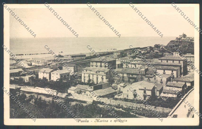 Cosenza Paola PIEGA cartolina ZB2789 – fronte