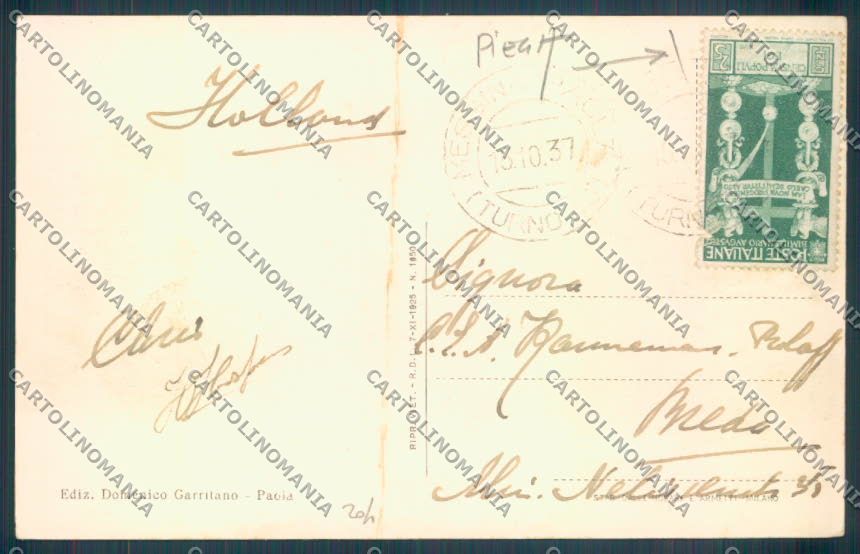 Cosenza Paola PIEGA cartolina ZB2789 – retro