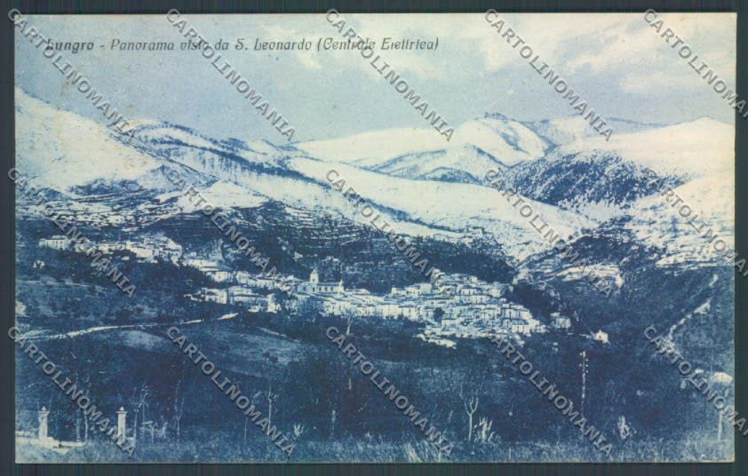 Cosenza Lungro Nevicata cartolina ZB2790 – fronte
