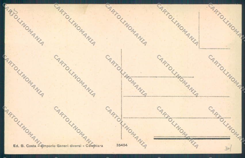 Cosenza Cerchiara Calabro cartolina ZB2813 – retro