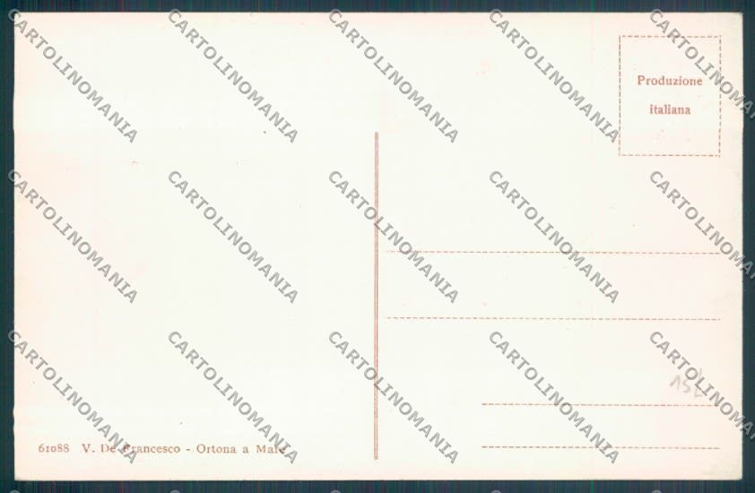Chieti Ortona a Mare Ferrovia cartolina ZB2815 – retro