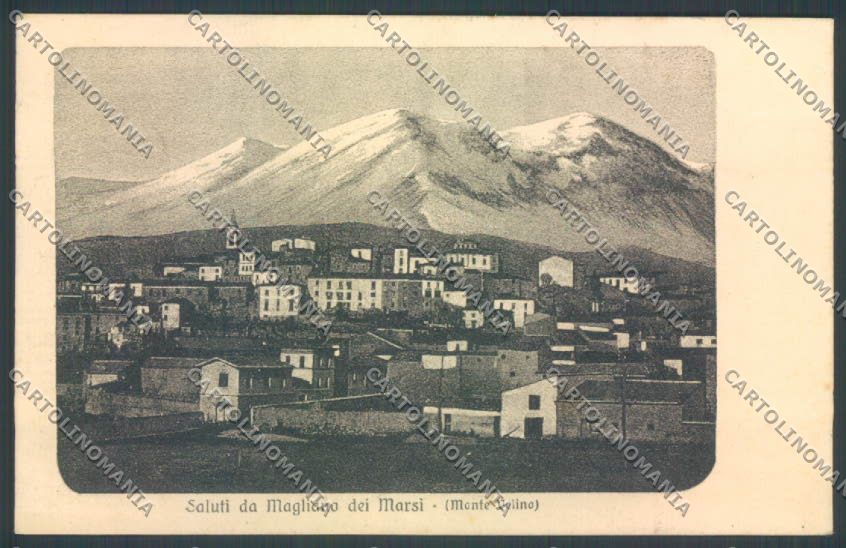 L'Aquila Magliano dé Marsi cartolina ZB2826 – fronte