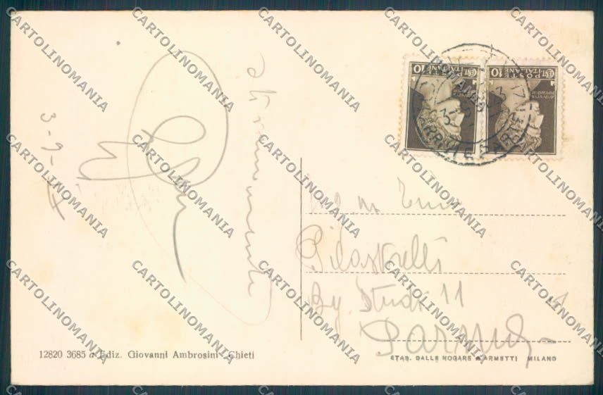 Chieti Città cartolina ZB2848 – retro