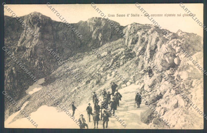 L'Aquila Gran Sasso Alpinismo cartolina ZB2856 – fronte