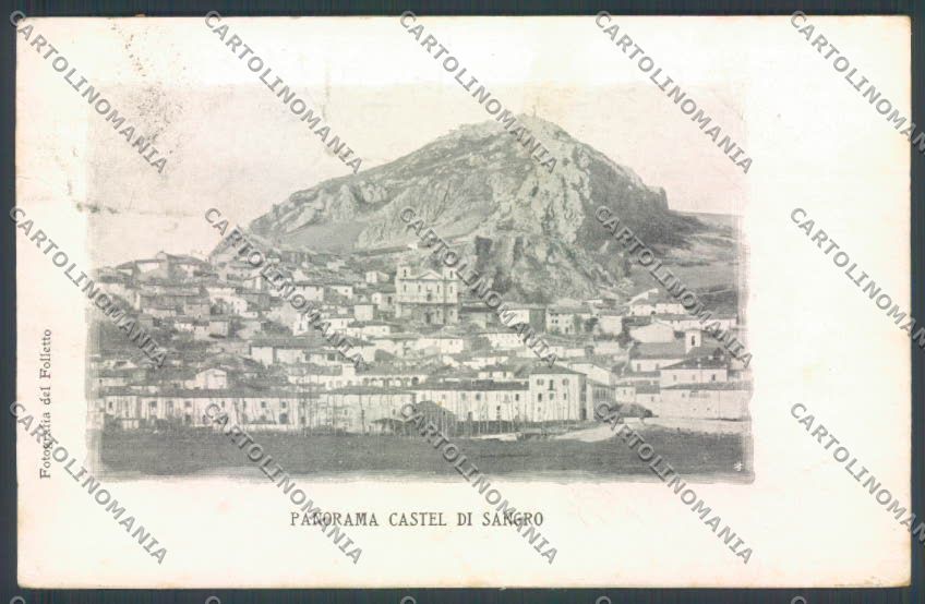 L'Aquila Castel di Sangro cartolina ZB2882 – fronte