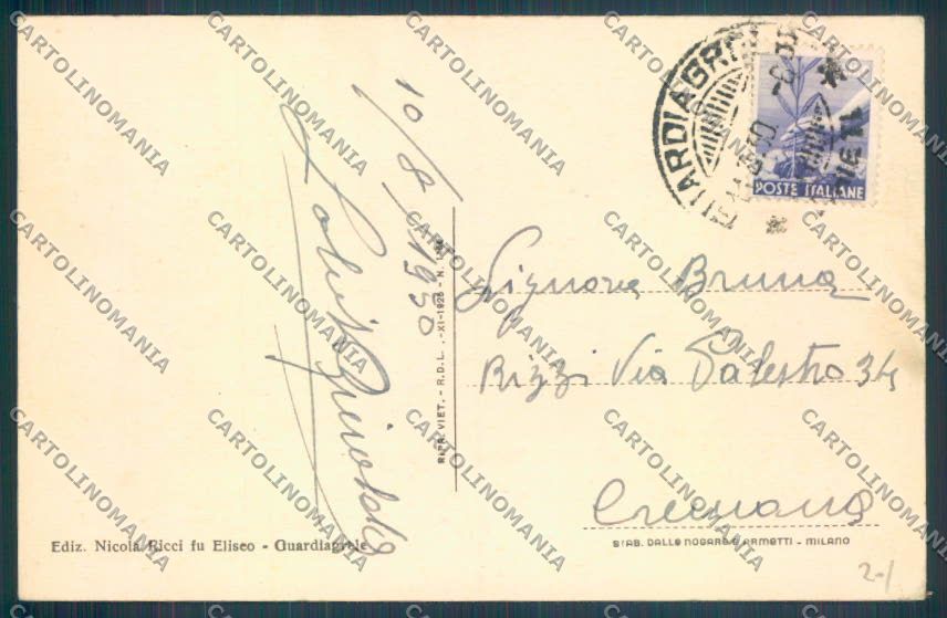 Chieti Guardiagrele cartolina ZB2914 – retro