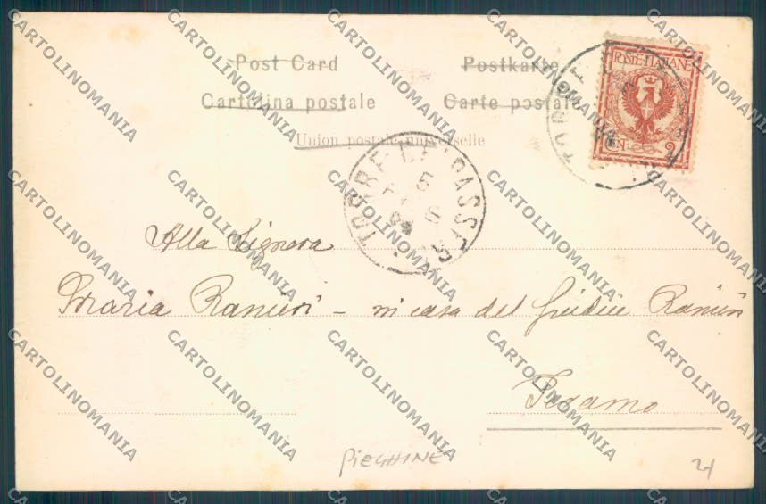 Pescara Torre dè Passeri Alterocca PIEGHINE cartolina ZB2919 – retro