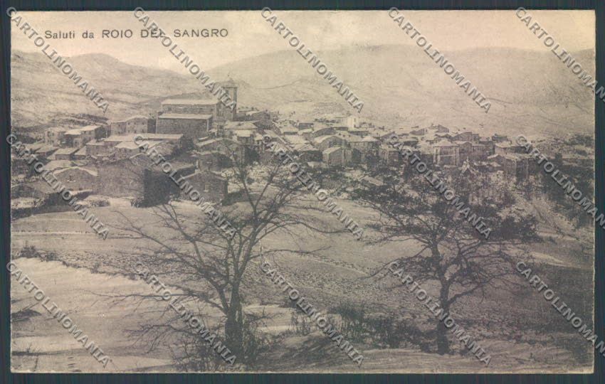 Chieti Roio del Sangro cartolina ZB2933 – fronte