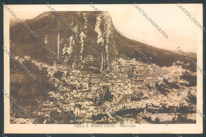 Chieti Villa Santa Maria cartolina ZB2939 – fronte