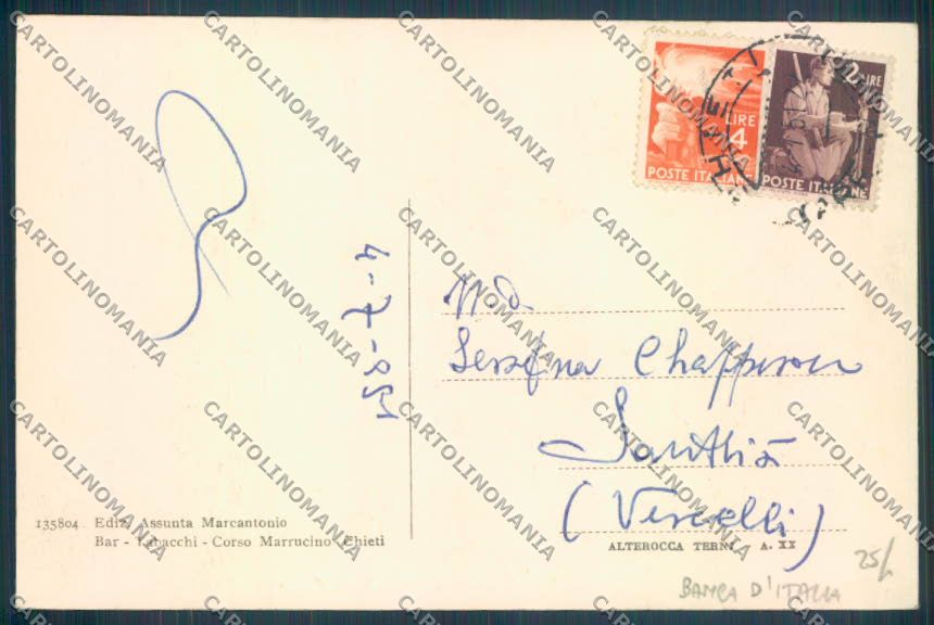 Chieti Città cartolina ZB2957 – retro
