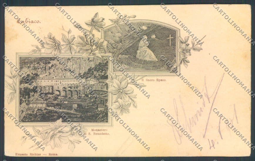 Roma Subiaco cartolina ZB2984 – fronte
