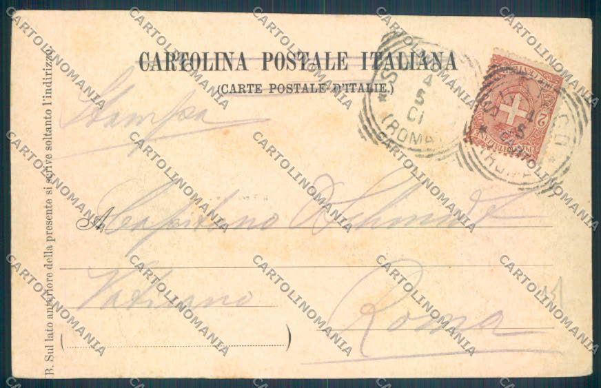 Roma Subiaco cartolina ZB2984 – retro