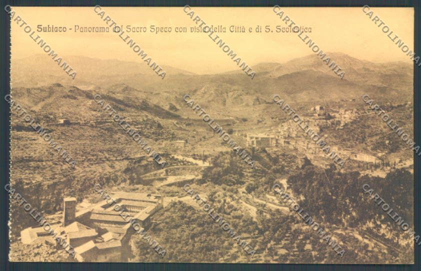 Roma Subiaco cartolina ZB2986 – fronte